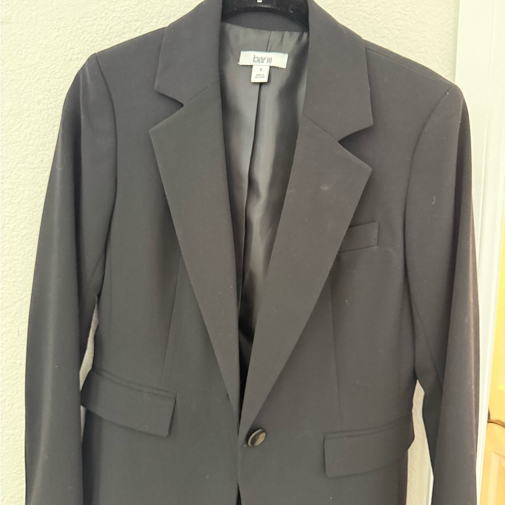 Bar III Classic Black Blazer